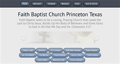 Desktop Screenshot of faithprinceton.org